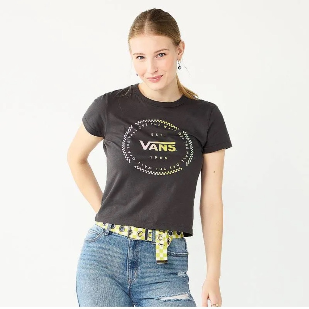 Vans Graphic Crop Tee XS